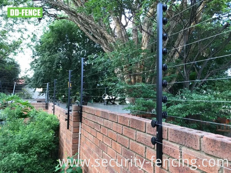 High Voltage Anti Theft Anti Climb Panel Security Garden Wire Mesh Electric Fence